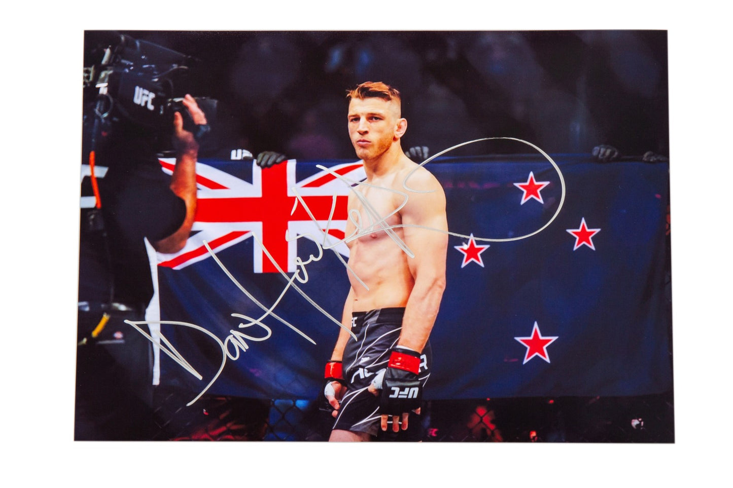 Dan "Hangman" Hooker signed A4 Photo