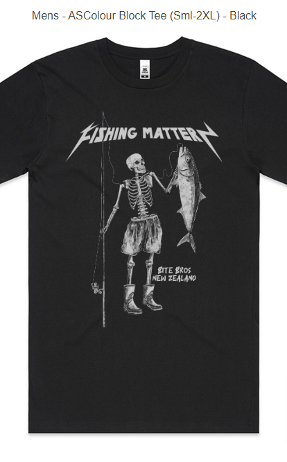 Fishing Matter TShirt BLK
