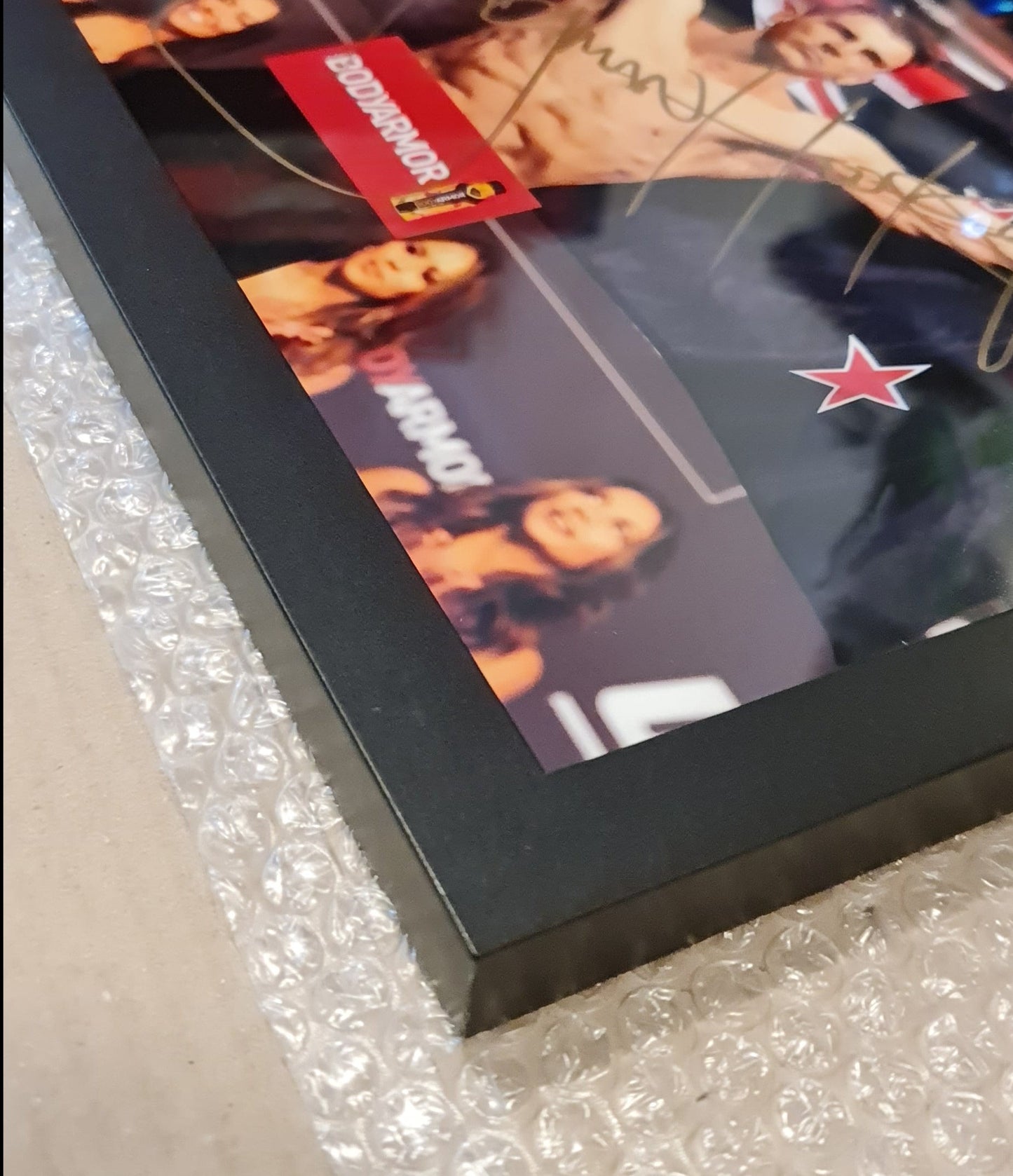 Dan "Hangman" Hooker signed A4 print