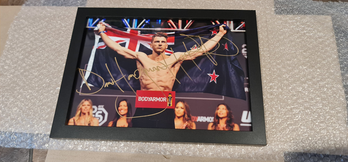 Dan "Hangman" Hooker signed A4 print