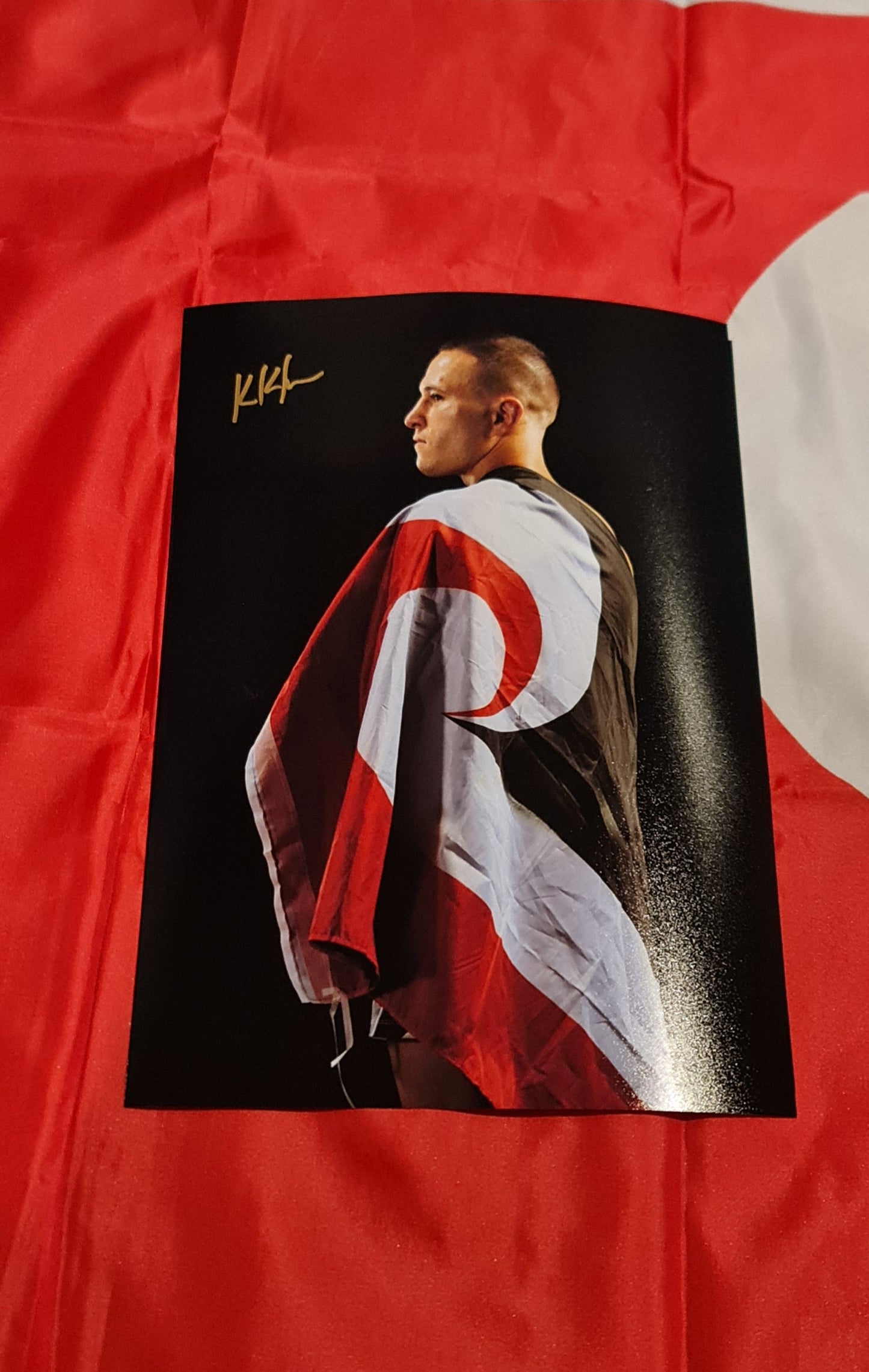 Tino Rangatiratanga Kai Kara-France A4 Signed Photo
