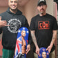 Carlos 'Black Jag' Ulberg skate art SAMOAN FLAG DESIGN