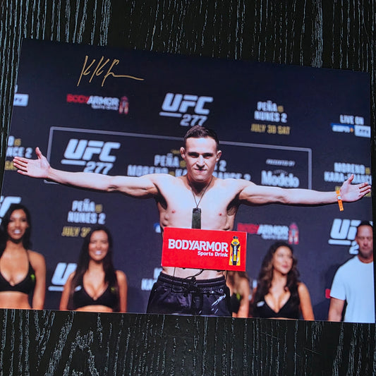 KKF Signed A4 Weigh In photo